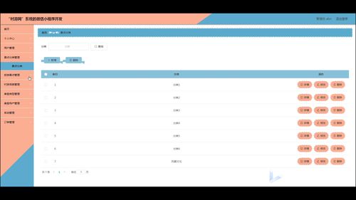 基于springboot vue uniapp的 村游网 系统的微信小程序开发的详细设计和实现 源码 lw 部署文档 讲解等